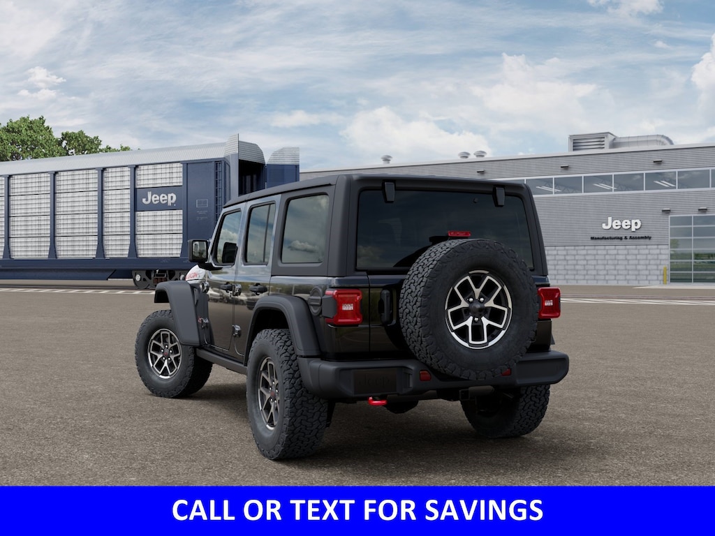 New 2026 Jeep Wrangler 4-DOOR RUBICON Sport Utility