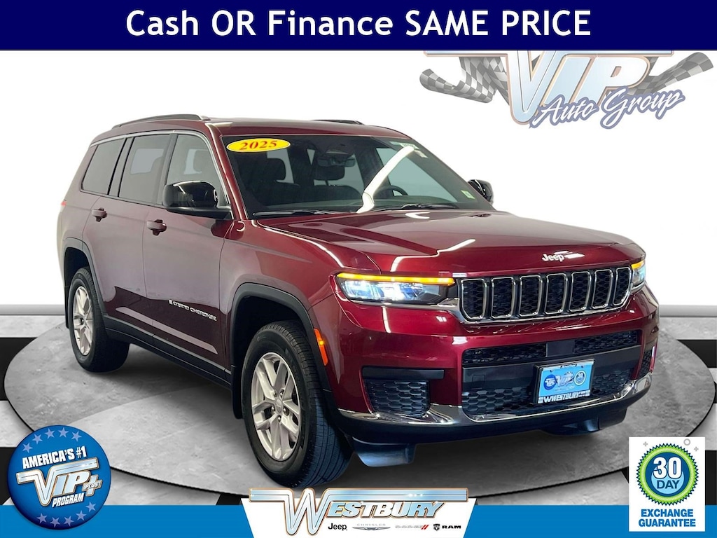 Certified 2025 Jeep Grand Cherokee L Laredo X Laredo X 4x4