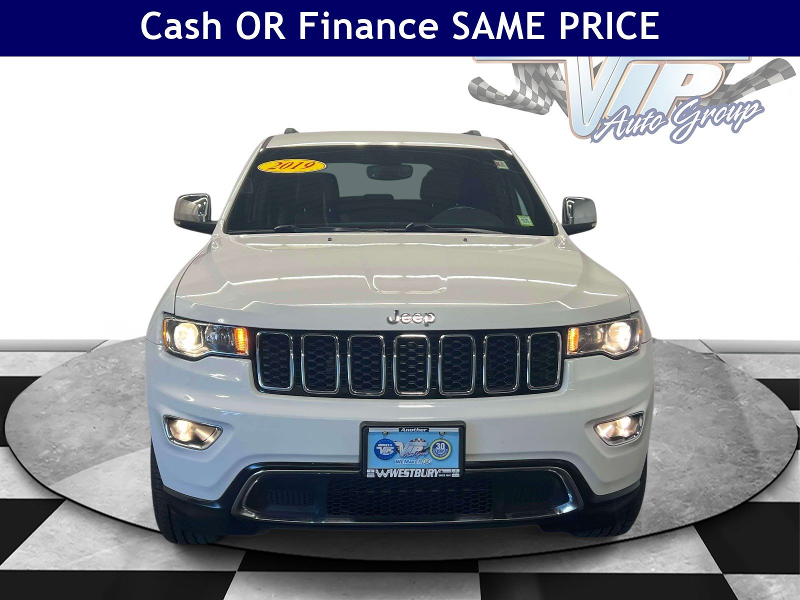 Certified 2019 Jeep Grand Cherokee Limited with VIN 1C4RJFBG1KC840680 for sale in Jericho, NY