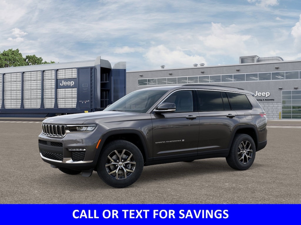 New 2025 Jeep Grand Cherokee L LIMITED 4X4 Sport Utility