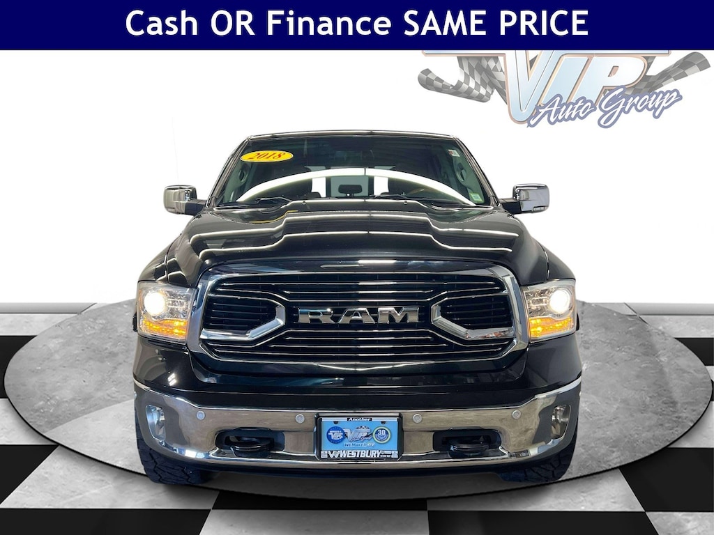 Certified 2018 Ram 1500 Longhorn Longhorn 4x4 Crew Cab 57 Box *Ltd Avail*