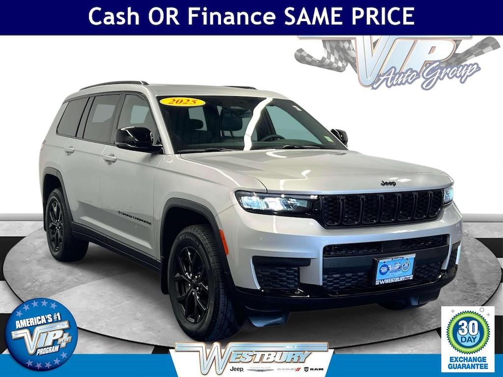 Certified 2025 Jeep Grand Cherokee L Altitude X Altitude X 4x4