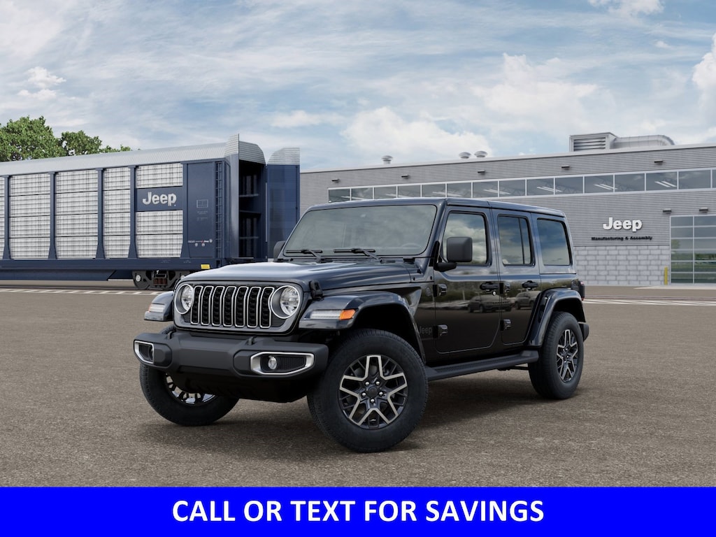 New 2026 Jeep Wrangler 4-DOOR SAHARA Sport Utility