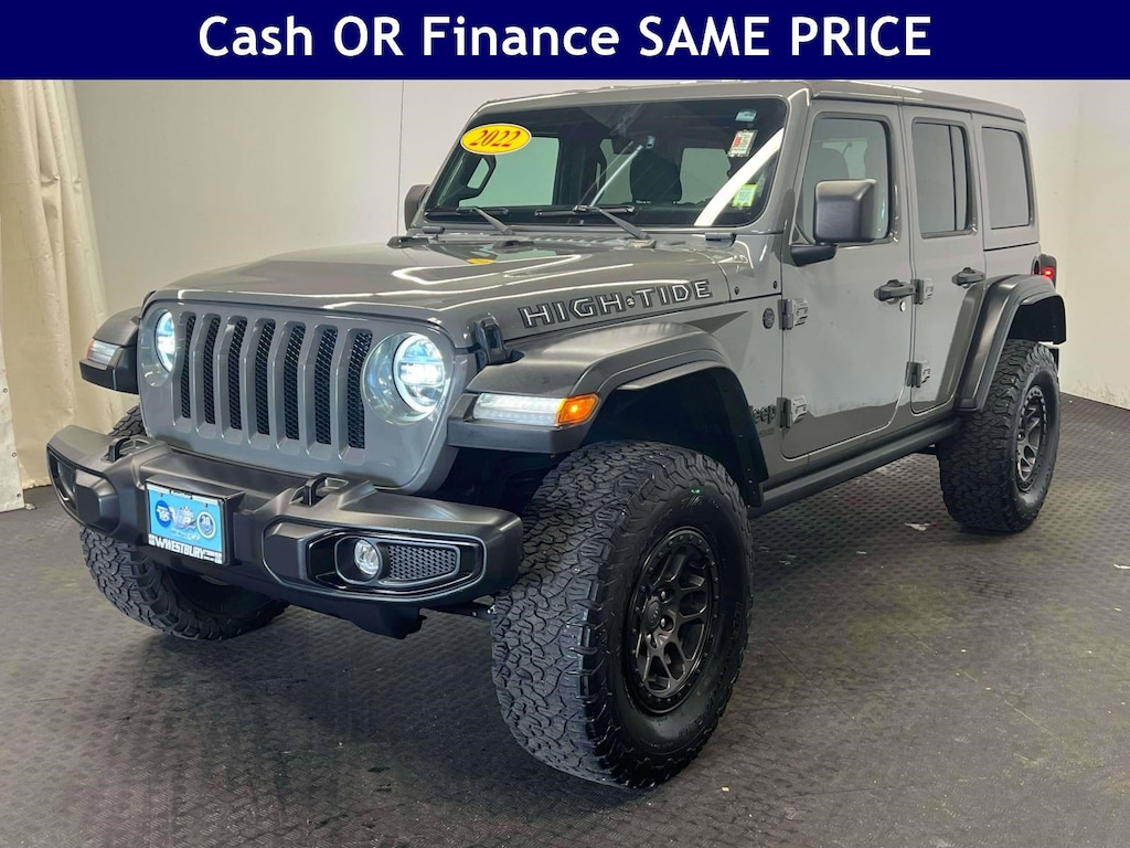 Used 2022 Jeep Wrangler Unlimited High Tide Unlimited High Tide 4x4