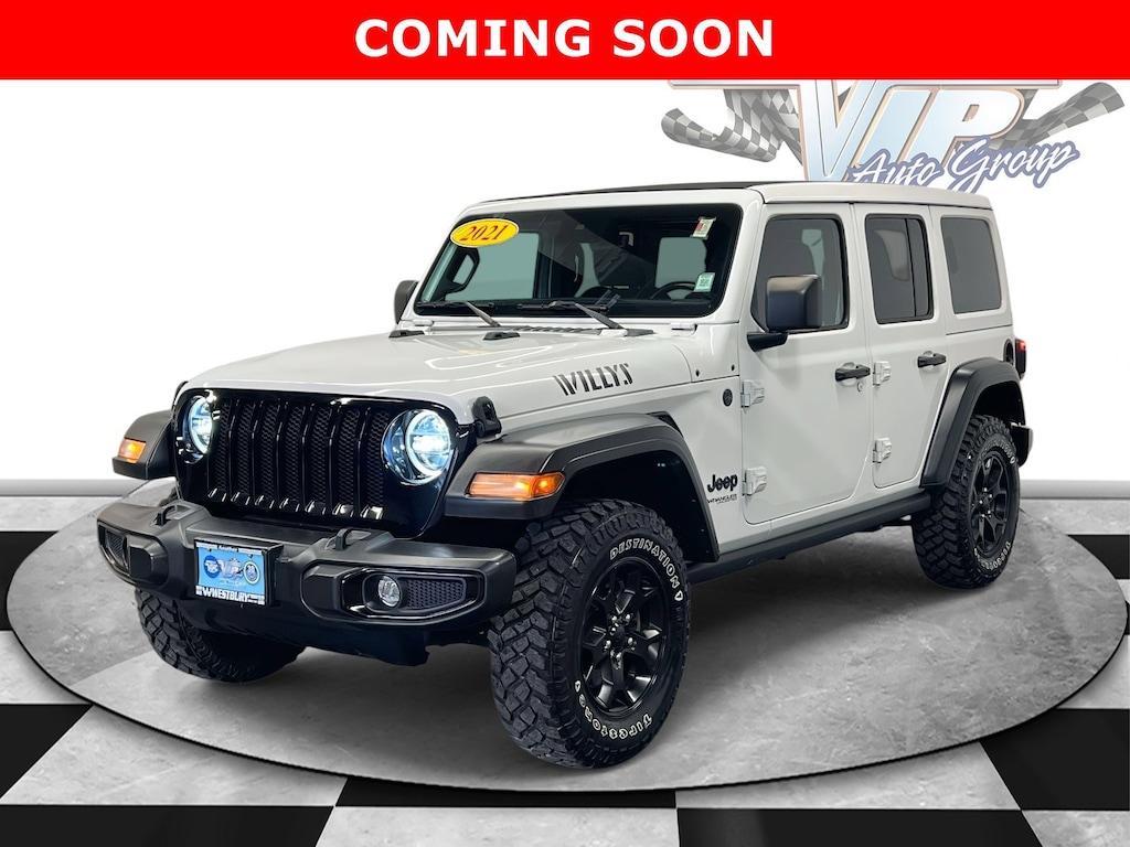 Used 2021 Jeep Wrangler Unlimited Willys Unlimited Willys 4x4