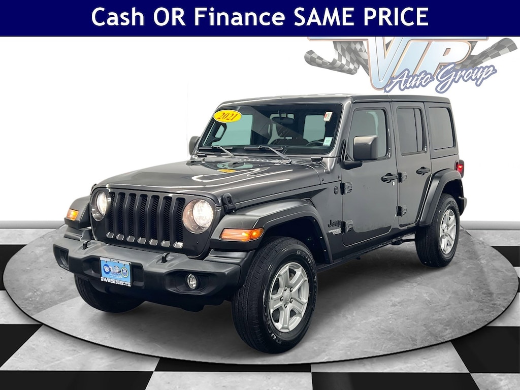 Certified 2021 Jeep Wrangler Unlimited Sport S Unlimited Sport S 4x4