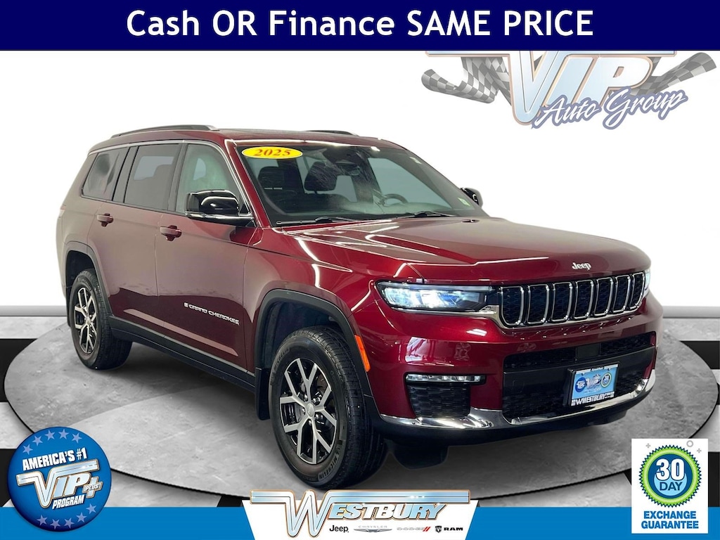 Certified 2025 Jeep Grand Cherokee L Limited Limited 4x4