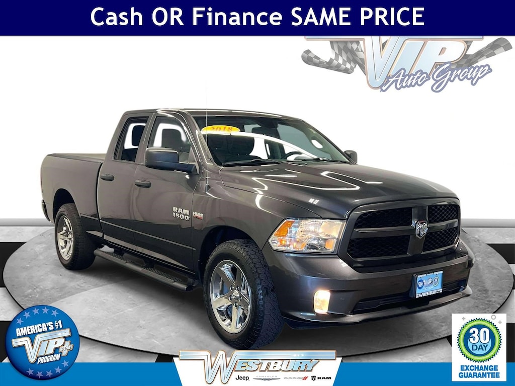 Certified 2018 Ram 1500 Express Express 4x4 Quad Cab 64 Box