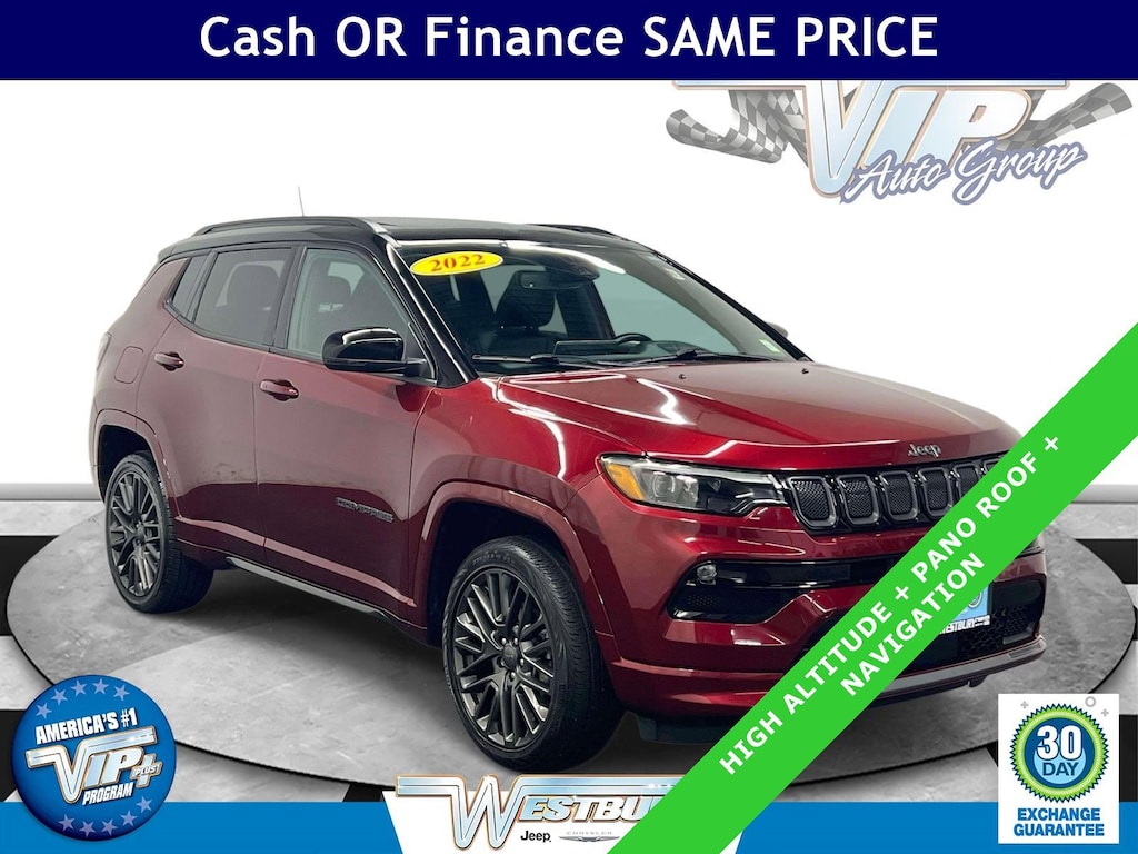 Certified 2022 Jeep Compass High Altitude High Altitude 4x4