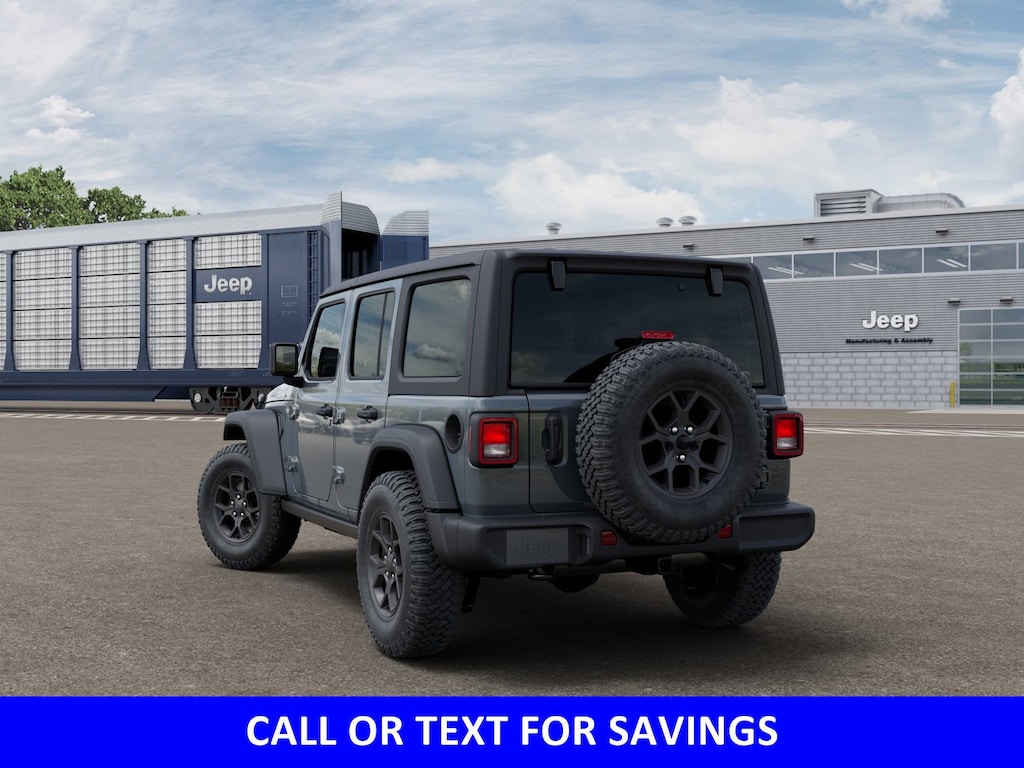 New 2026 Jeep Wrangler 4-DOOR WILLYS Sport Utility