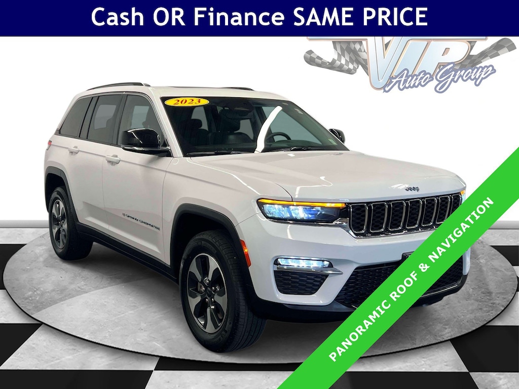 Used 2023 Jeep Grand Cherokee 4xe 4x4
