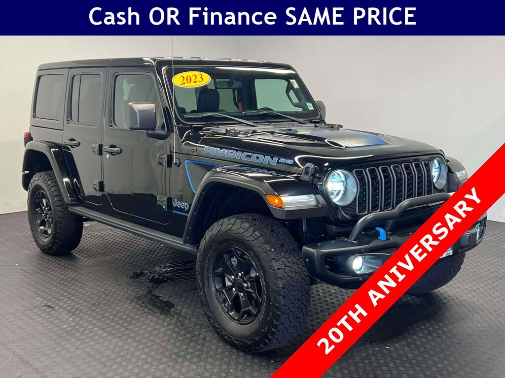 Used 2023 Jeep Wrangler 4xe Rubicon 20th Anniversary Rubicon 20th Anniversary 4x4