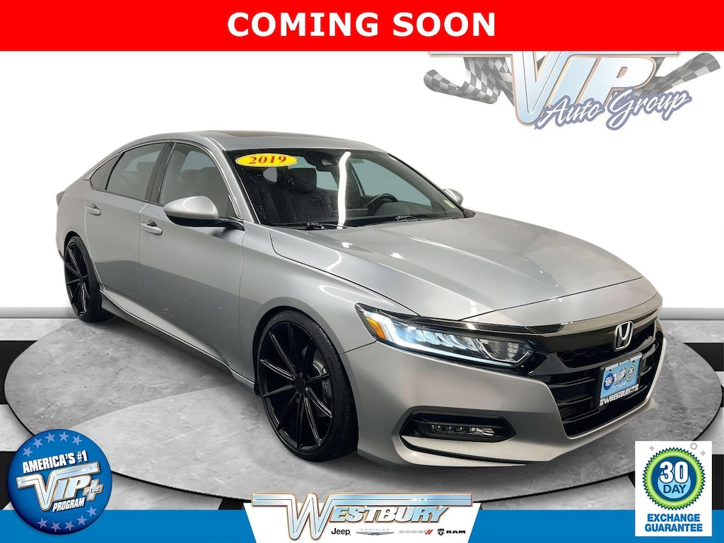Certified 2019 Honda Accord Sedan Sport 2.0T Sport 2.0T Auto