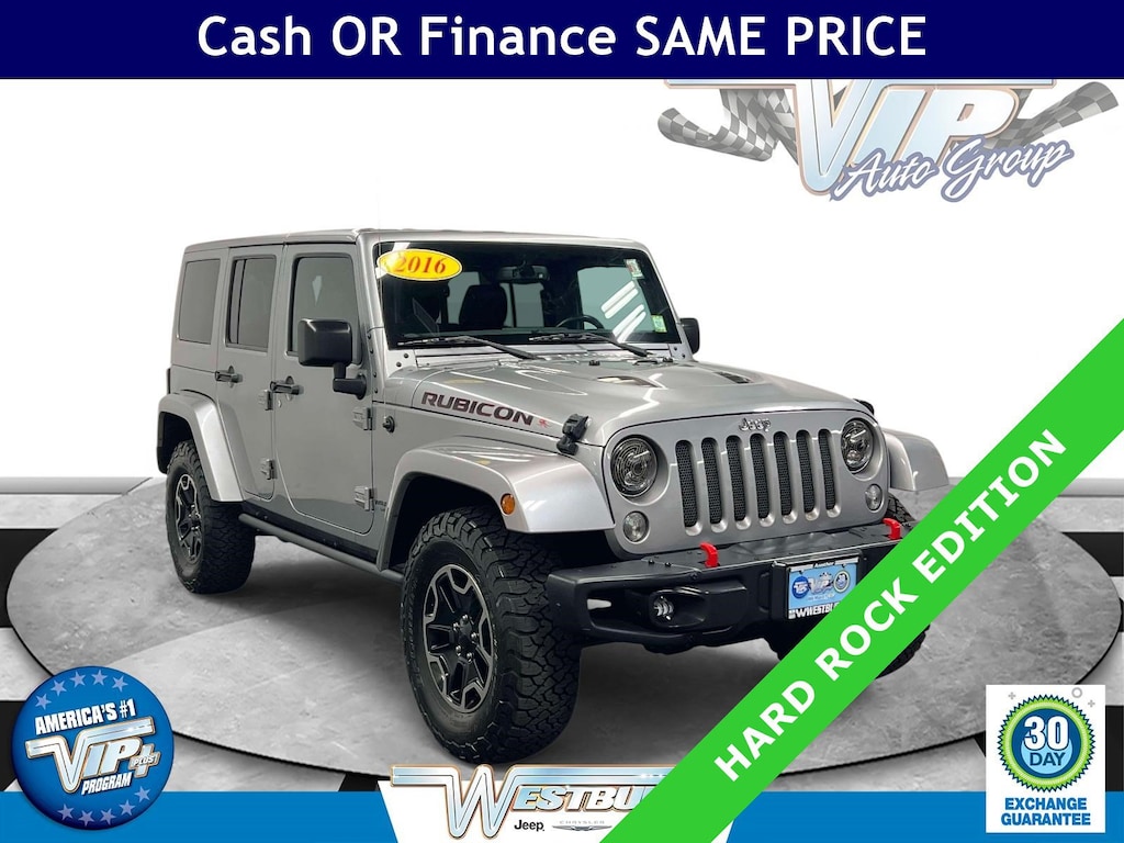 Used 2016 Jeep Wrangler Unlimited Rubicon Hard Rock 4WD Rubicon Hard Rock