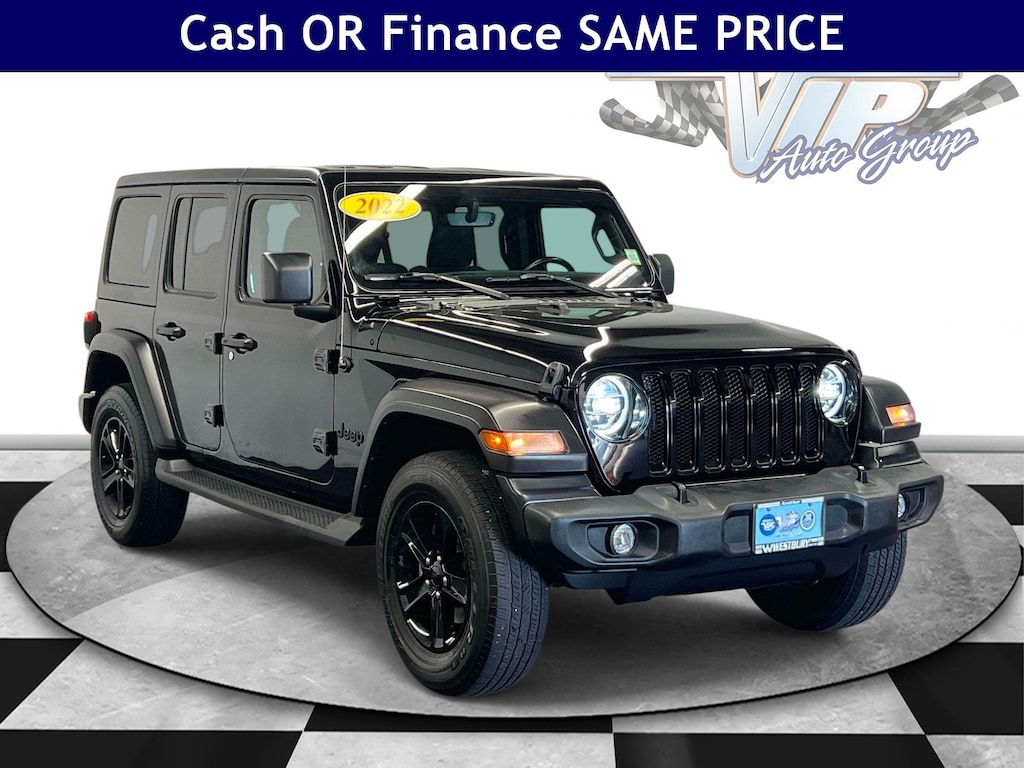 Used 2022 Jeep Wrangler Unlimited Sport Altitude Unlimited Sport Altitude 4x4