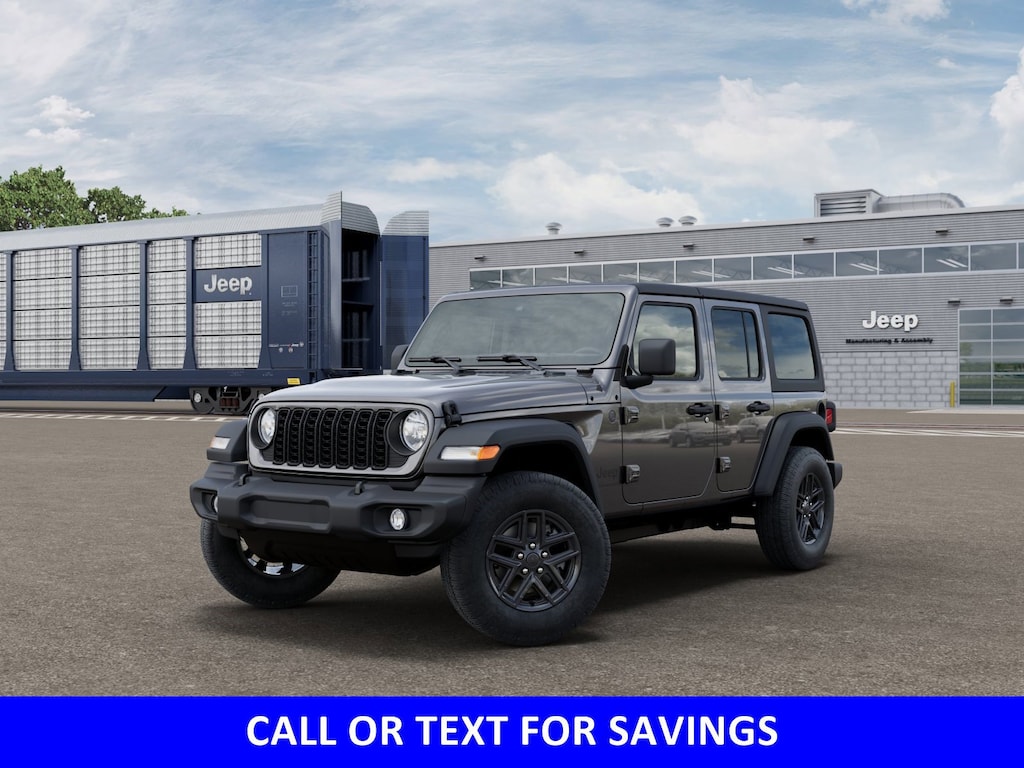 New 2026 Jeep Wrangler 4-DOOR SPORT S Sport Utility