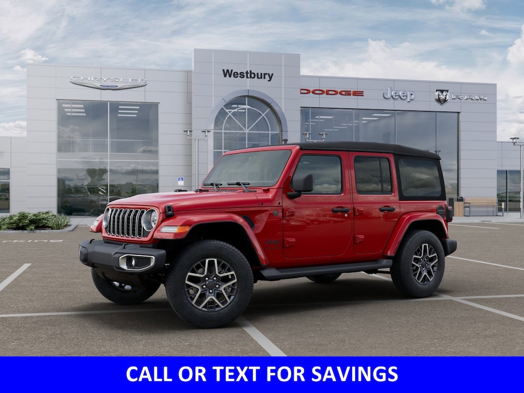 New 2026 Jeep Wrangler 4-DOOR SAHARA Sport Utility