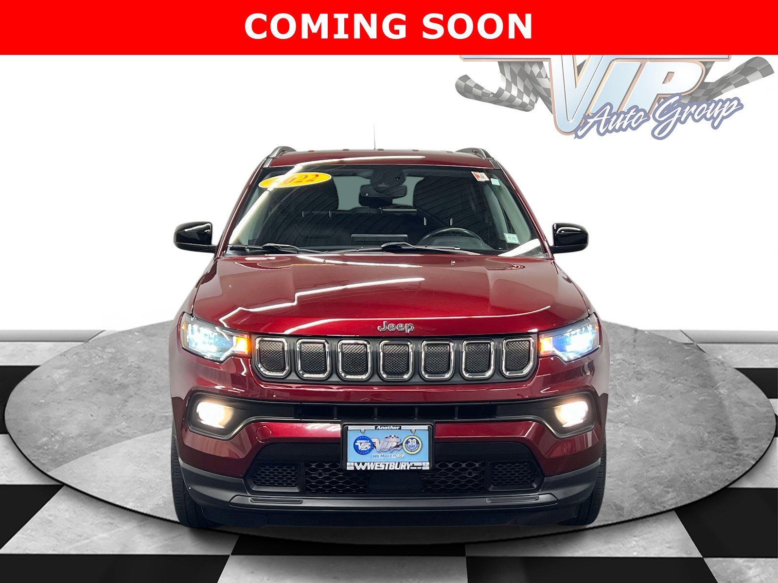 Used 2022 Jeep Compass Latitude Lux with VIN 3C4NJDFB1NT199279 for sale in Jericho, NY