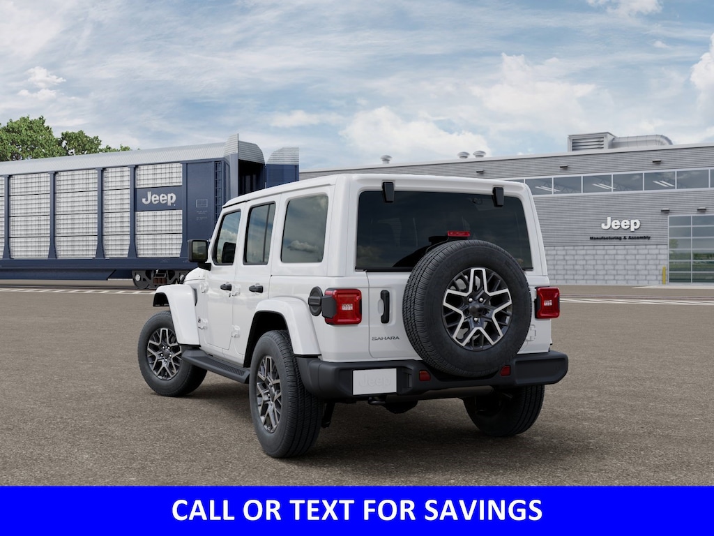 New 2026 Jeep Wrangler 4-DOOR SAHARA Sport Utility
