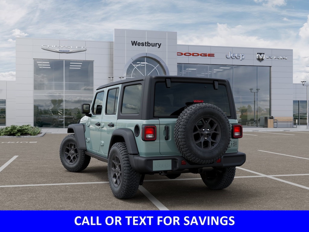 New 2026 Jeep Wrangler 4-DOOR WILLYS Sport Utility