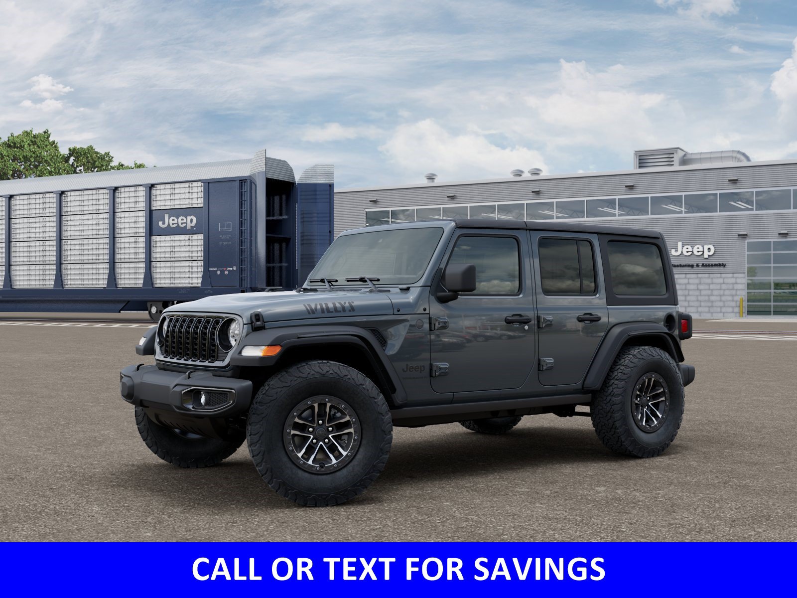 New 2026 Jeep Wrangler 4-DOOR WILLYS Sport Utility