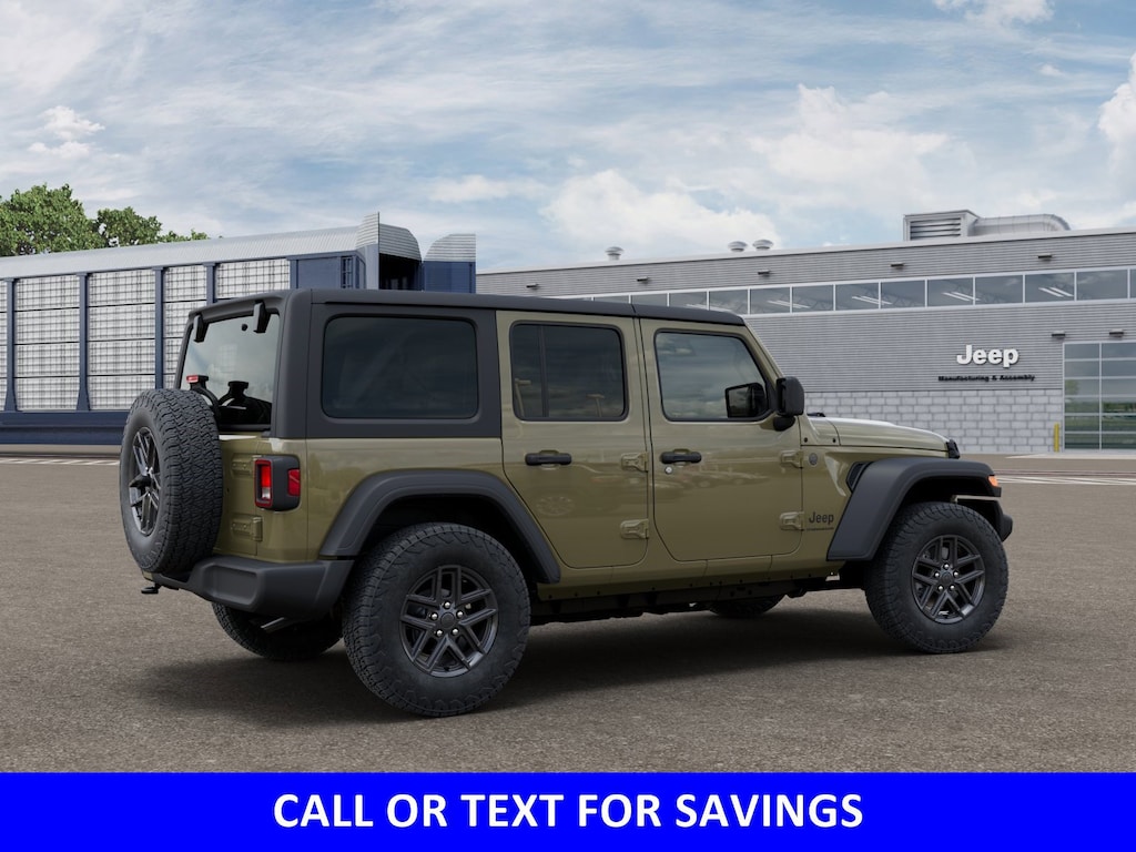 New 2026 Jeep Wrangler 4-DOOR SPORT S Sport Utility
