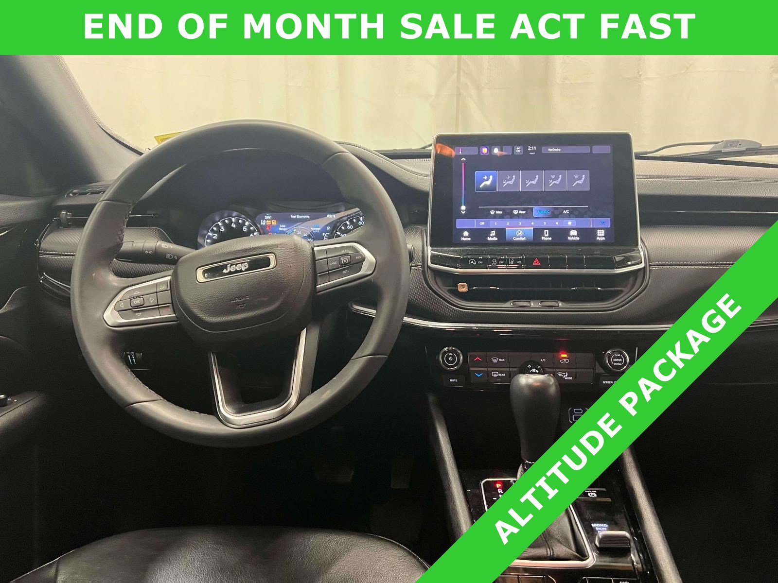 Certified 2023 Jeep Compass Altitude with VIN 3C4NJDBN1PT530865 for sale in Jericho, NY