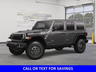 New 2025 Jeep Wrangler 4-DOOR WILLYS Sport Utility Long Island