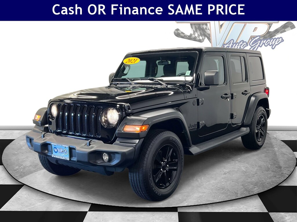 Used 2021 Jeep Wrangler Unlimited Sport Altitude Unlimited Sport Altitude 4x4