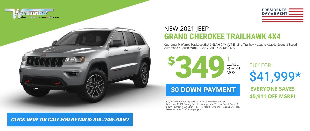 Westbury Jeep Chrysler Dodge Ram New & Used Car Dealer in Westbury