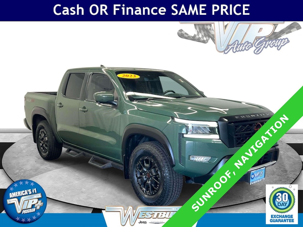 Certified 2023 Nissan Frontier PRO-4X Crew Cab 4x4 PRO-4X Auto *Ltd Avail*