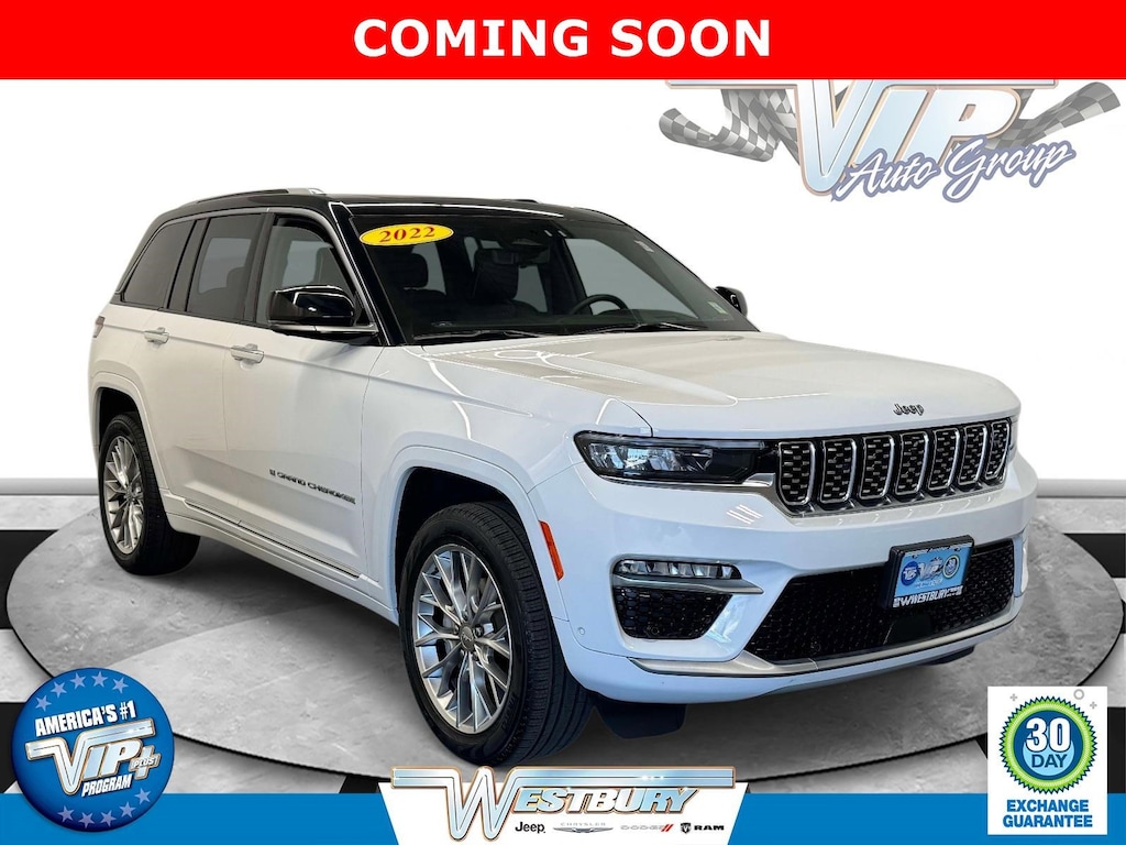 Used 2022 Jeep Grand Cherokee Summit Summit 4x4
