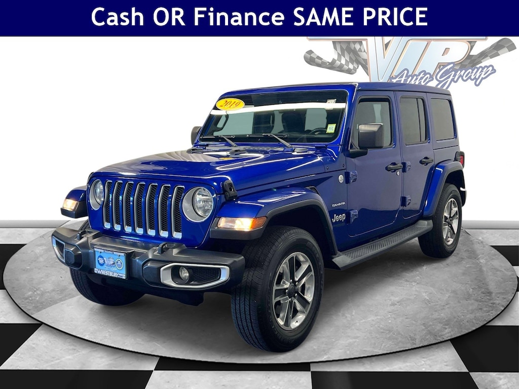Used 2019 Jeep Wrangler Unlimited Sahara Sahara 4x4