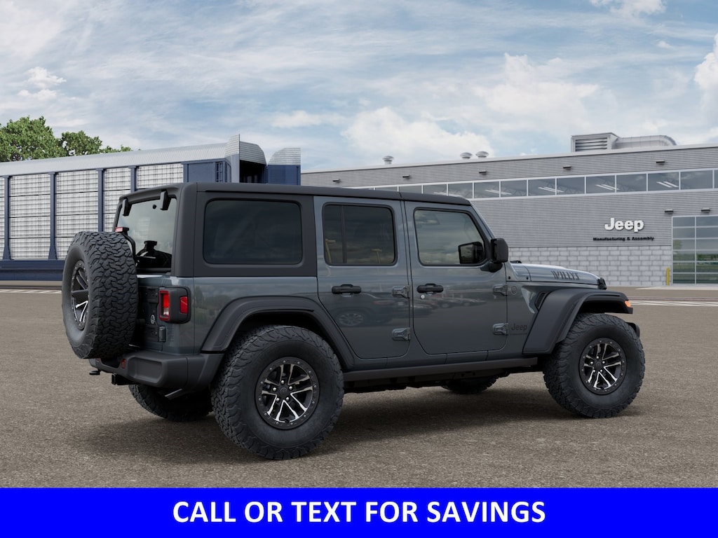 New 2026 Jeep Wrangler 4-DOOR WILLYS Sport Utility