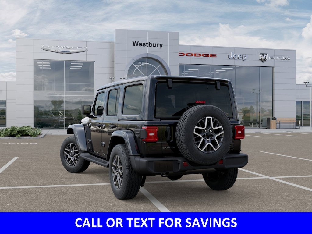 New 2025 Jeep Wrangler 4-DOOR SAHARA Sport Utility