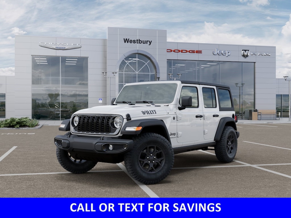 New 2026 Jeep Wrangler 4-DOOR WILLYS Sport Utility