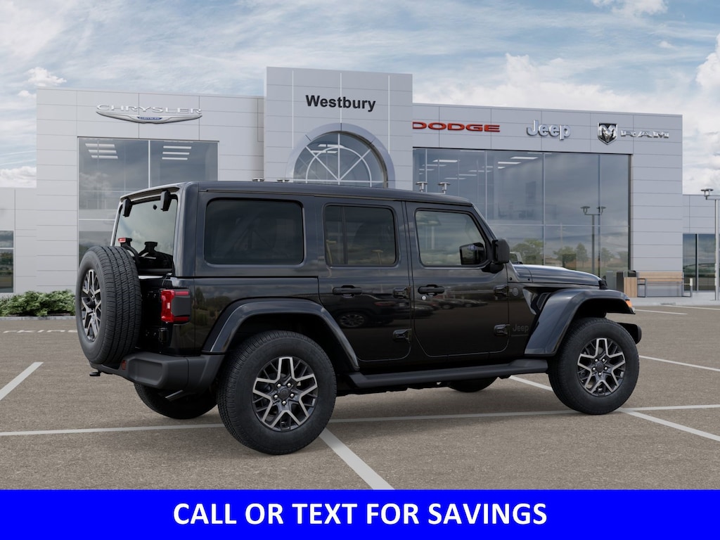 New 2025 Jeep Wrangler 4-DOOR SAHARA Sport Utility