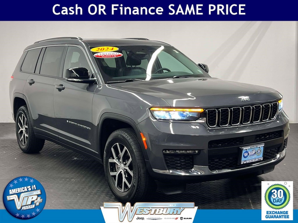 Certified 2024 Jeep Grand Cherokee L Limited Limited 4x4