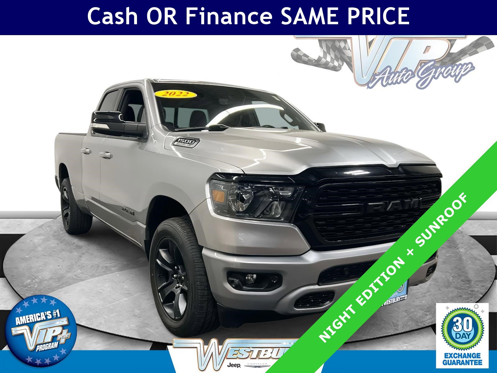 2022 Ram 1500 Big Horn 4x4 Quad Cab 64 Box 