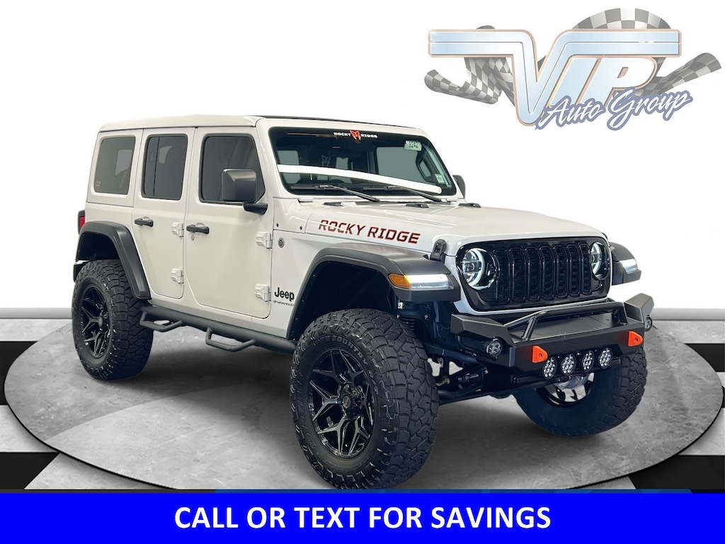 New 2025 Jeep Wrangler Rocky Ridge Sport Utility