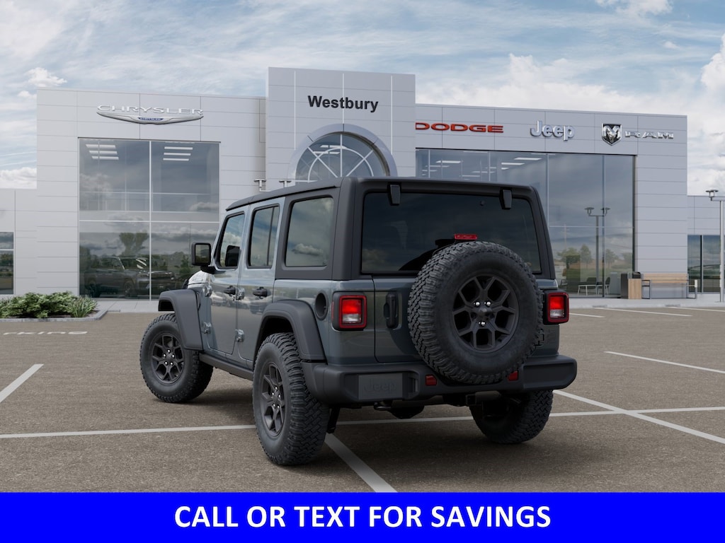 New 2026 Jeep Wrangler 4-DOOR WILLYS Sport Utility