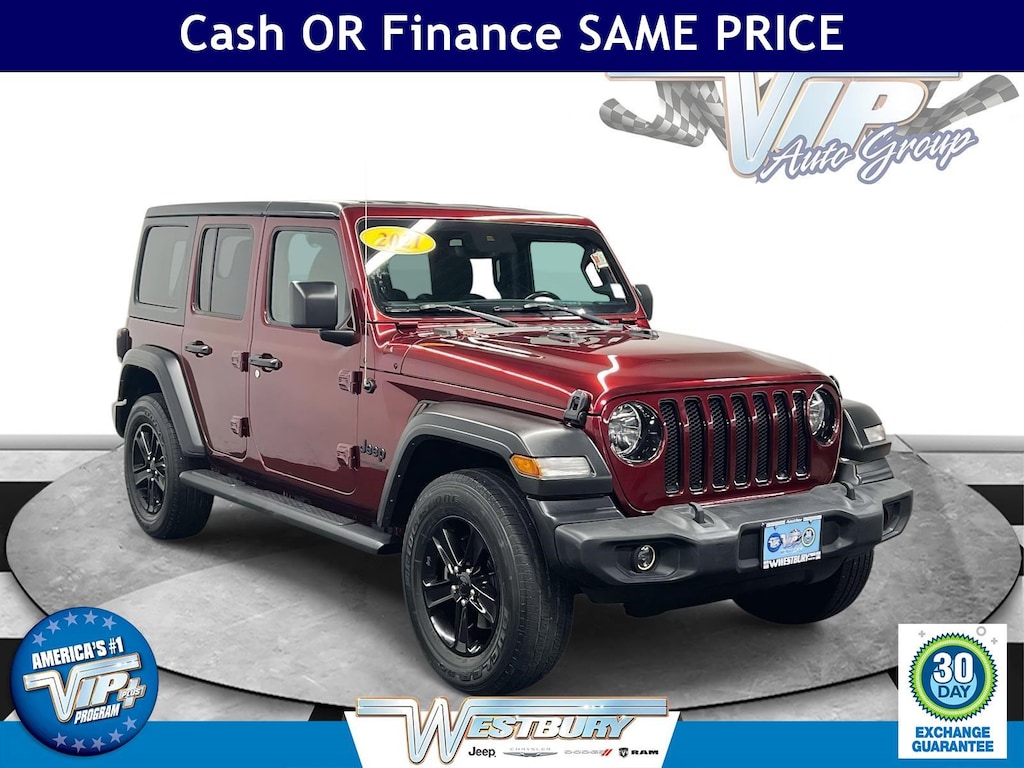 Certified 2021 Jeep Wrangler Unlimited Sport Altitude Unlimited Sport Altitude 4x4