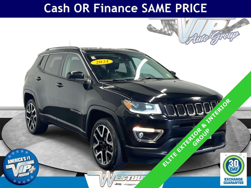 Certified 2021 Jeep Compass Limited Limited 4x4