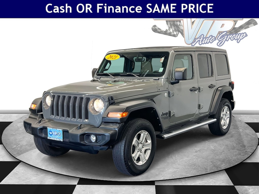 Certified 2021 Jeep Wrangler Unlimited Sport S Unlimited Sport S 4x4