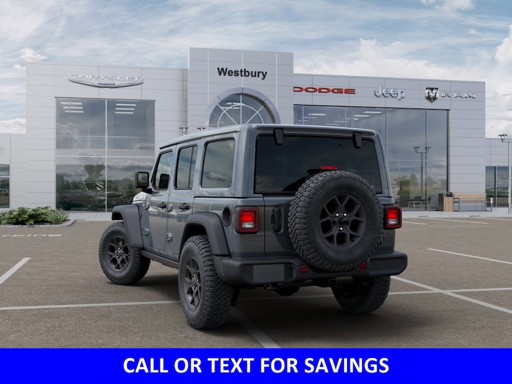 New 2026 Jeep Wrangler 4-DOOR WILLYS Sport Utility