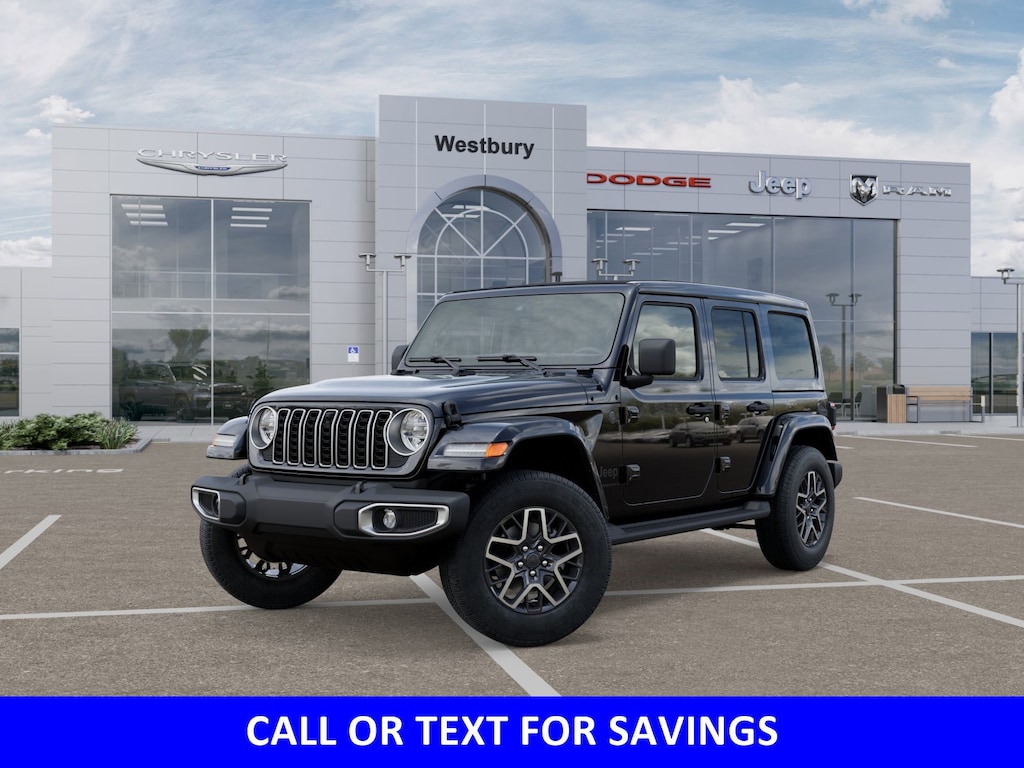 New 2025 Jeep Wrangler 4-DOOR SAHARA Sport Utility