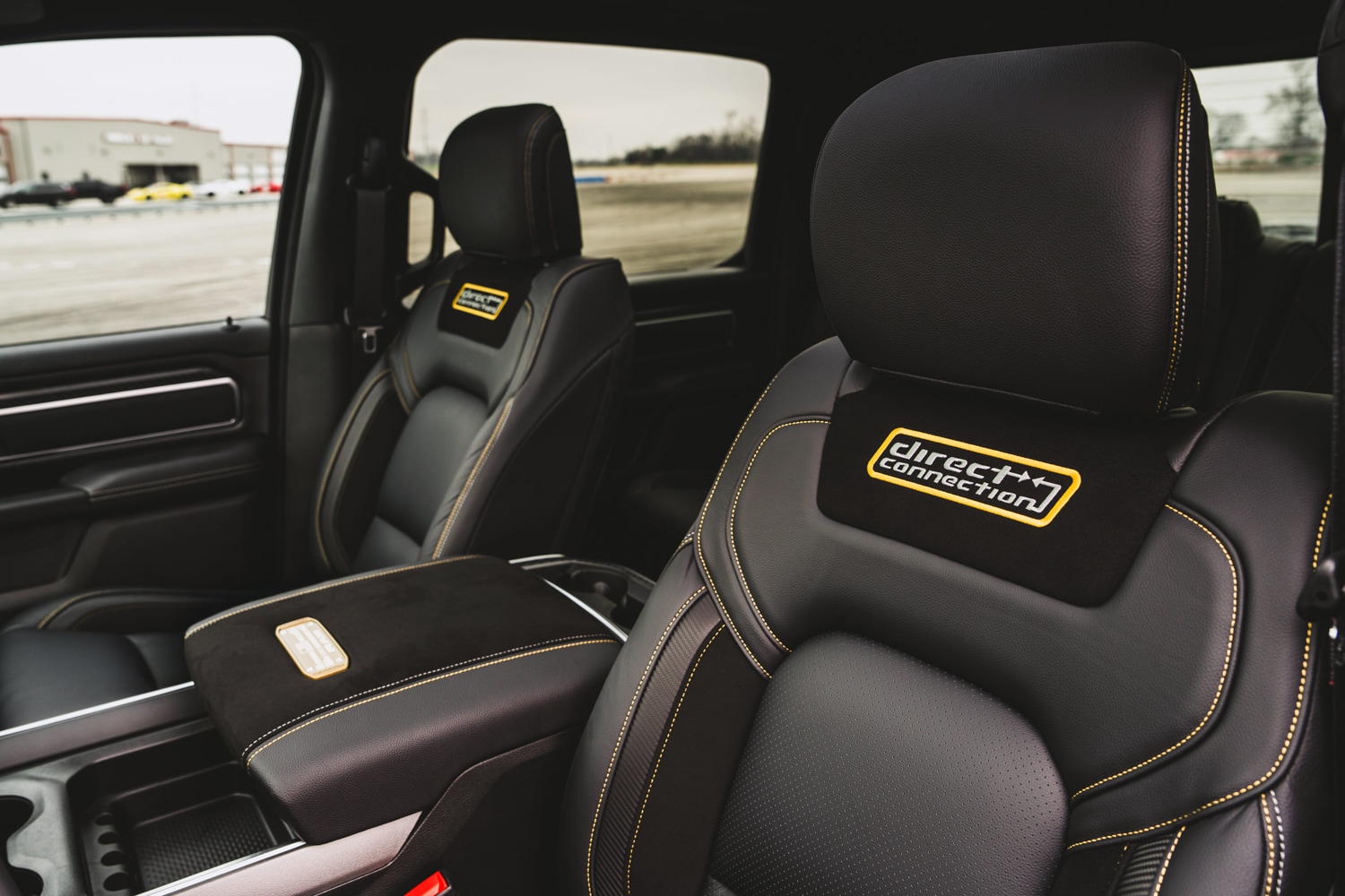 DC650 Performance Truck interior — premium cabin at Westbury CDJR
