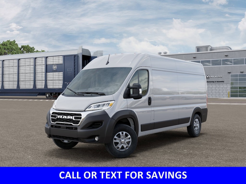 New 2026 Ram ProMaster PROMASTER 2500 SLT CARGO VAN HIGH ROOF 159' WB Cargo Van