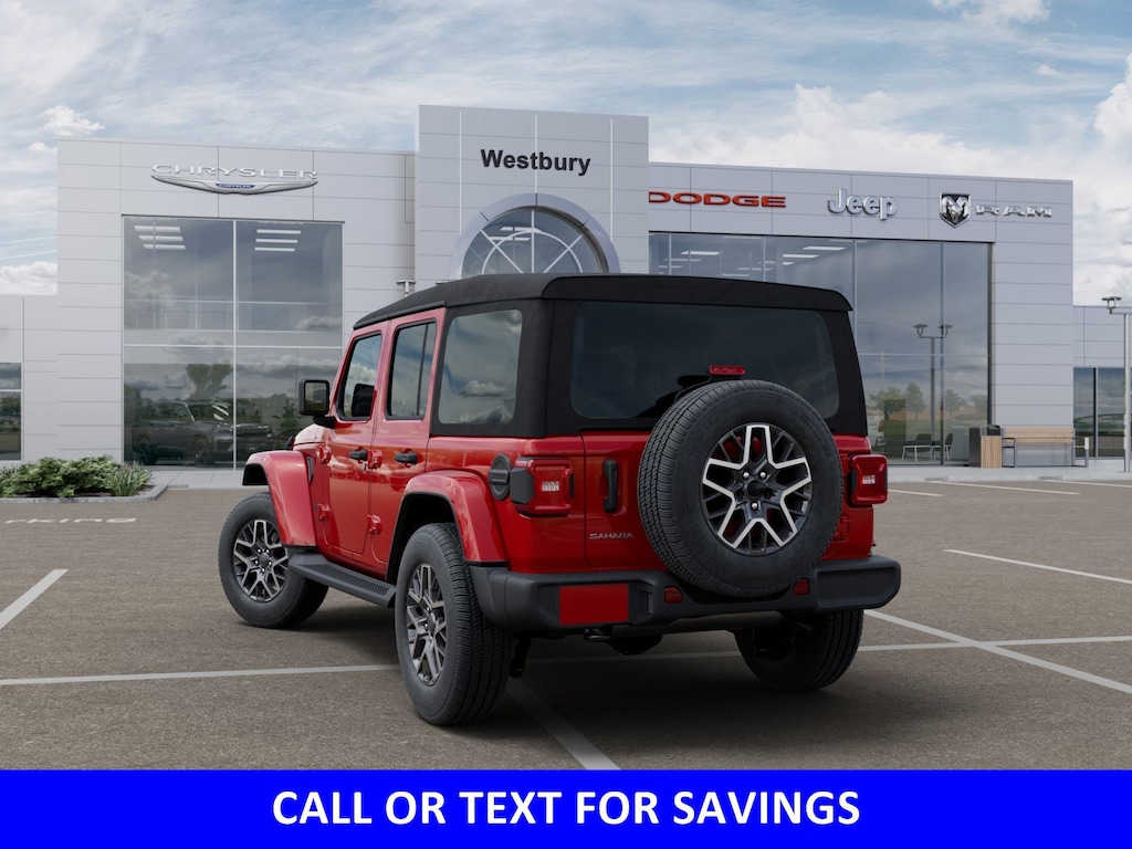 New 2026 Jeep Wrangler 4-DOOR SAHARA Sport Utility