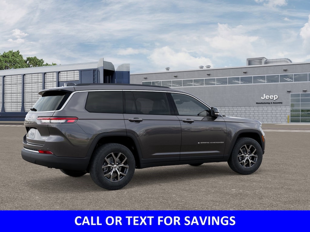 New 2025 Jeep Grand Cherokee L LIMITED 4X4 Sport Utility